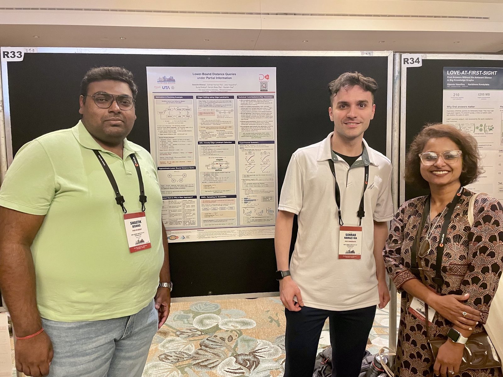 Lower-Bound Distance Queries poster at VLDB 2026, Boston